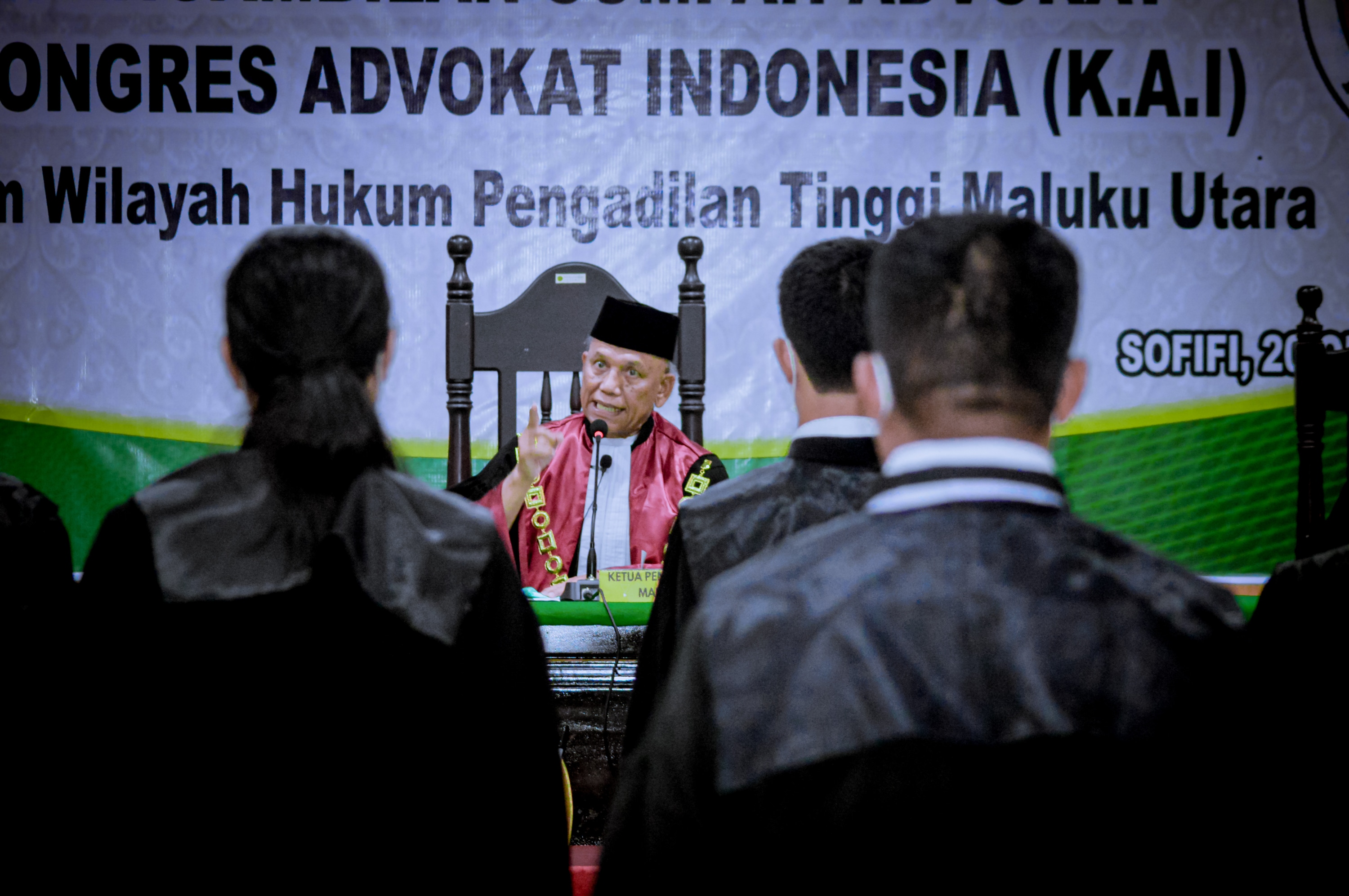 Pengambilan Sumpah Advokat K.A.I. (Kongres Advokat Indonesia) 